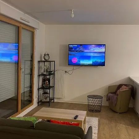 Luxury Studio, Bright 10 Minutes From Cdg, Parc Dasterix * Louvres